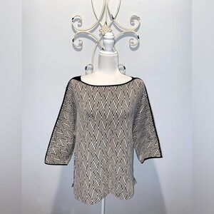 Chico’s 3/4 Sleeve Top - Large